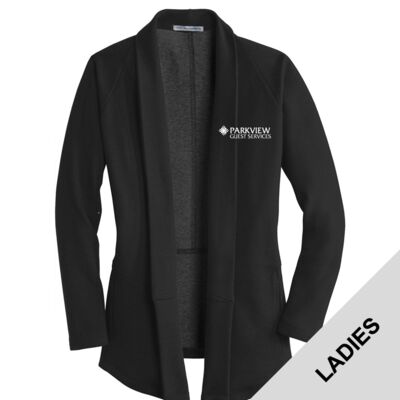 Parkview GUEST SERVICES - Ladies Interlock Cardigan Thumbnail
