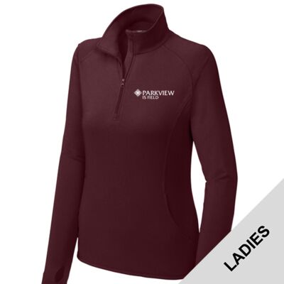 Parkview IS FIELD - Ladies Sport Wick ® Stretch 1/4 Zip Pullover Thumbnail
