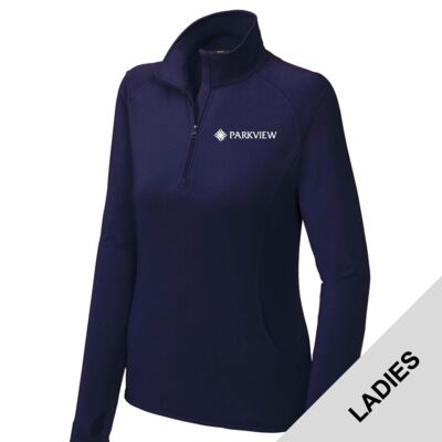 Parkview EVS - Ladies Sport Wick ® Stretch 1/4 Zip Pullover Thumbnail