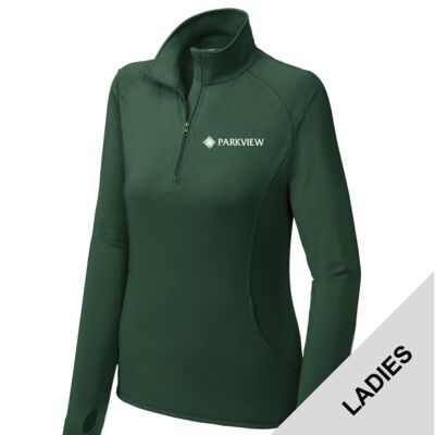 Parkview 2025 - Ladies Sport Wick ® Stretch 1/4 Zip Pullover Thumbnail