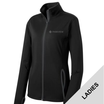 Parkview 2025 - Ladies Sport Wick ® Stretch Contrast Full Zip Jacket Thumbnail