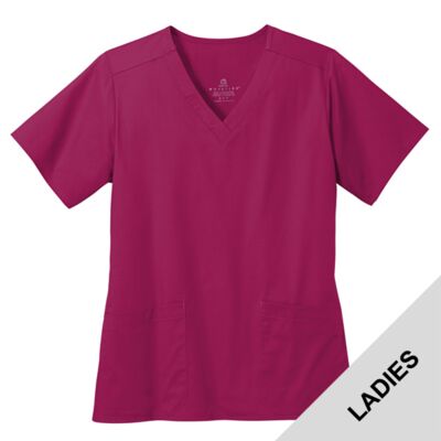 IS FIELD - Parkview Main - Women's WorkFlex V Neck Top Thumbnail