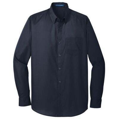 Parkview Nutrition Services - Long Sleeve Carefree Poplin Shirt Thumbnail